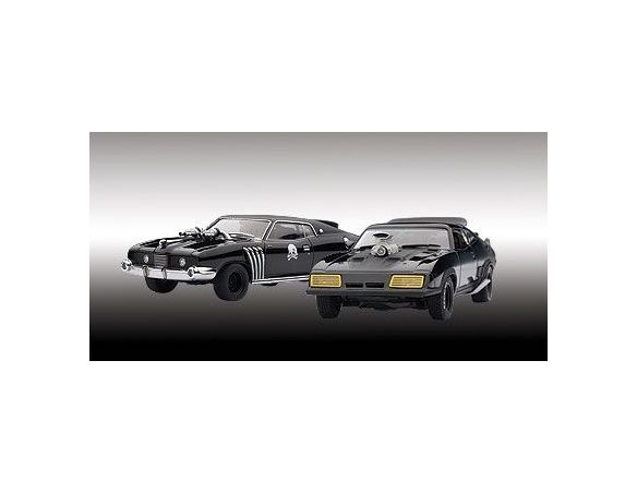 Auto Art / Gateway AA52745 MAD MAX INTERCEPTOR & ENEMY CAR 1:43 Modellino