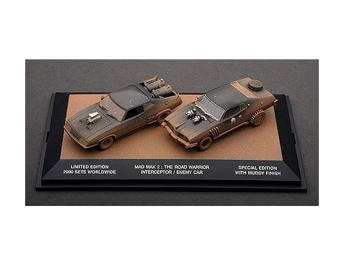 Auto Art / Gateway AA52749 MAD MAX INTERCEPTOR &  FORD LAND.SET 1:43 Modellino