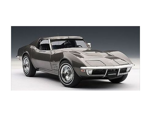 Auto Art / Gateway AA71173 CHEVROLET CORVETTE 1970 SILVER 1:18 Modellino
