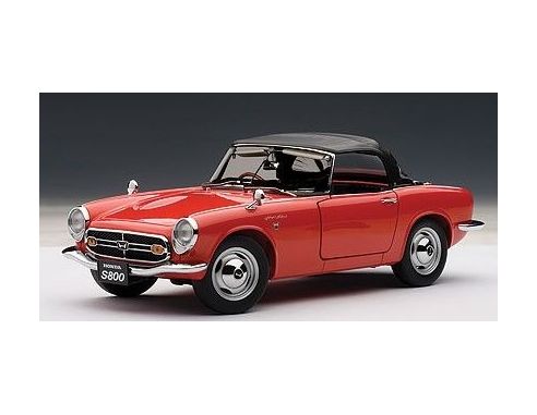 Auto Art / Gateway AA73276 HONDA S800 1967 RED 1:18 Modellino