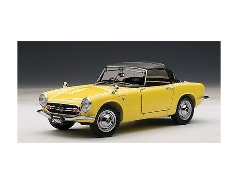 Auto Art / Gateway AA73277 HONDA S800 1967 YELLOW 1:18 Auto Stradali
