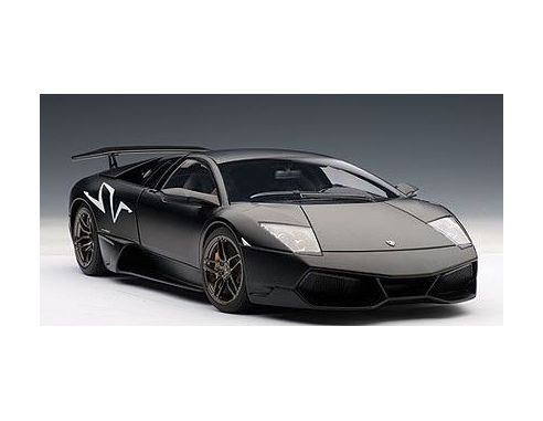 Auto Art / Gateway AA74618 LAMBORGHINI MURCIELAGO LP670-4 SV 2009 BLACK 1:18 Modellino