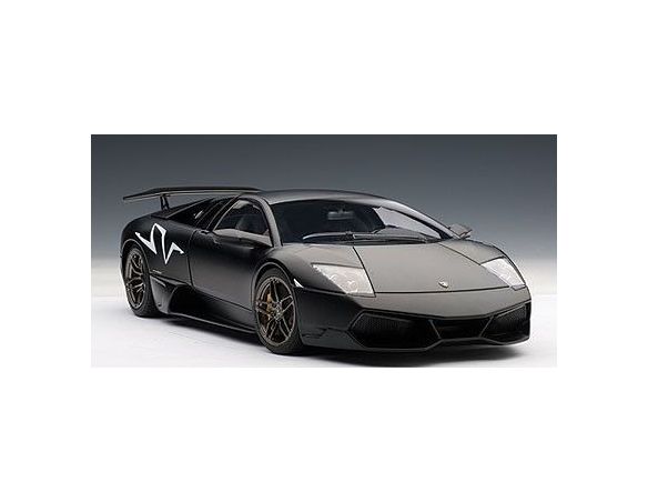 Auto Art / Gateway AA74618 LAMBORGHINI MURCIELAGO LP670-4 SV 2009 BLACK 1:18 Modellino
