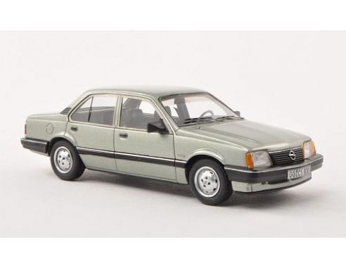 Neo Scale Models NEO44900 OPEL ASCONA C1 SEDAN 4-TURER 1981 MET.GREY-GREEN 1:43 Modellino