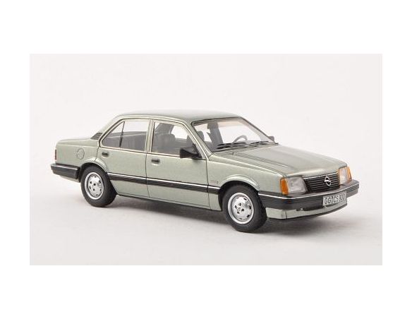 Neo Scale Models NEO44900 OPEL ASCONA C1 SEDAN 4-TURER 1981 MET.GREY-GREEN 1:43 Modellino