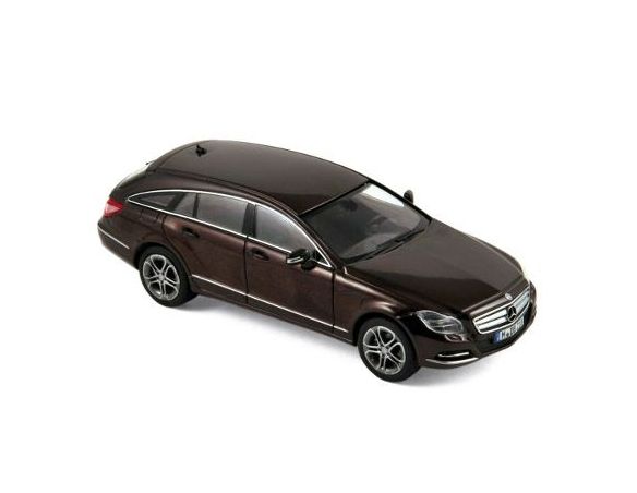 Norev NV351310 MERCEDES CLS SHOOTING BRAKE 2012 METALLIC BROWN 1:43 Auto Stradali