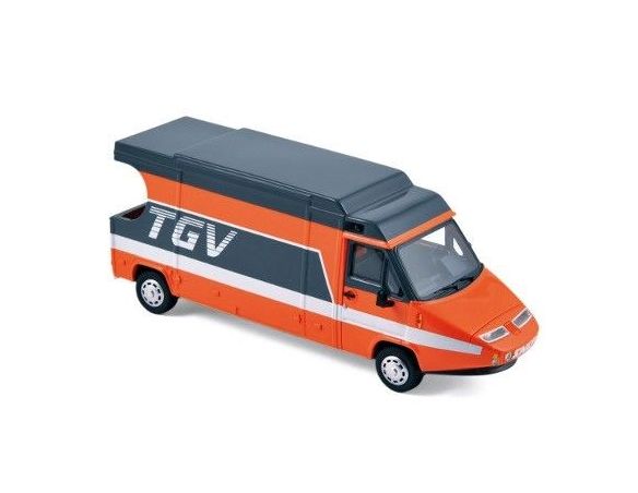 Norev NVPM0099 CAMION TGV 1983 ORANGE/GRIS 1:43 Modellino