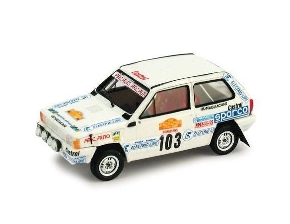 Brumm BMK004 FIAT PANDA GR.A N.103 RALLY SANREMO 1982 C.GALLIANO-G.BIONDI 1:43 Modellino