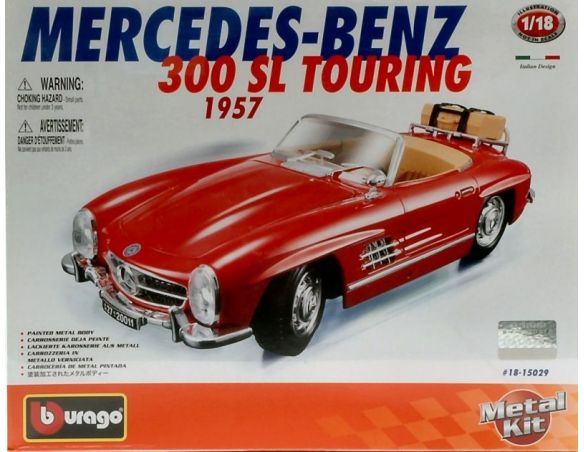 Bburago BU15029 MERCEDES 300 SL TOURING 1957  KIT 1:18 Modellino