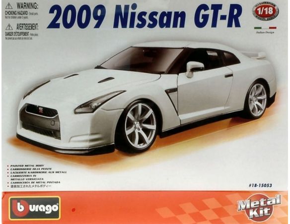Bburago BU15053 NISSAN GT-R KIT 1:18 Modellino
