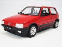 Hot Wheels LAUDO088 FIAT UNO TURBO I.E. 1983 RED 1:18 Modellino