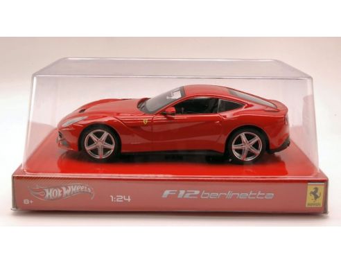 Hot Wheels HWBCK02 FERRARI F12 BERLINETTA 2012 RED 1:24 Modellino