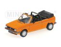Minichamps PM400055131 VW GOLF I CABRIO 1980 ORANGE 1:43 Modellino