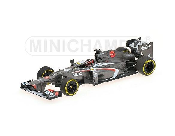 MINICHAMPS 410130081 SAUBER F1 N. HULKENBERG SHOWCAR 2013 Modellino