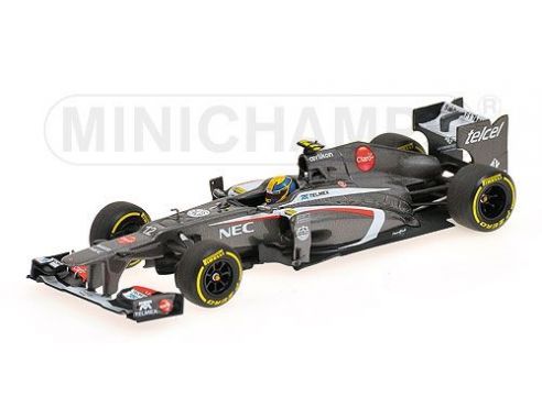 MINICHAMPS 410130082 SAUBER F1 E. GUTIERREZ SHOWCAR 2013 Modellino