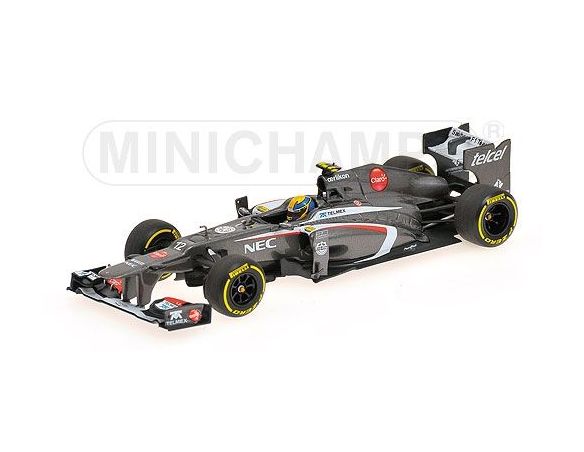 MINICHAMPS 410130082 SAUBER F1 E. GUTIERREZ SHOWCAR 2013 Modellino