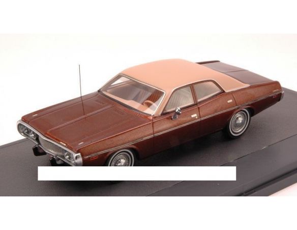 Matrix MX20405-151 DODGE CORONET 4-DOOR 1973 METALLIC BROWN 1:43 Modellino