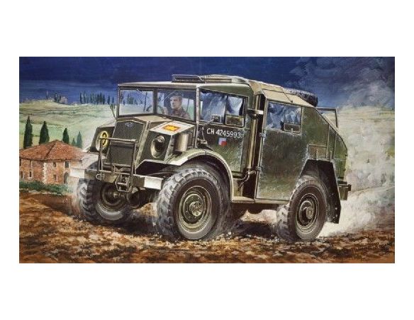 Italeri IT0240 CHEVROLET GUN TRACTOR KIT 1:35 Modellino