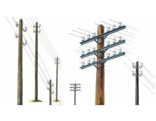 Italeri IT0404 TELEGRAPH POLES KIT 1:35 Modellino