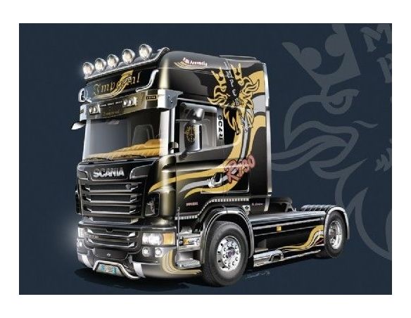 Italeri IT3883 SCANIA R V8 TOPLINE IMPERIAL KIT 1:24 Modellino