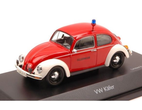 Schuco SH3873 VW KAFER 1200 FEUERWEHR 1:43 Modellino