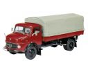 Schuco SH0154 MERCEDES L 322 RED 1:18 Modellino