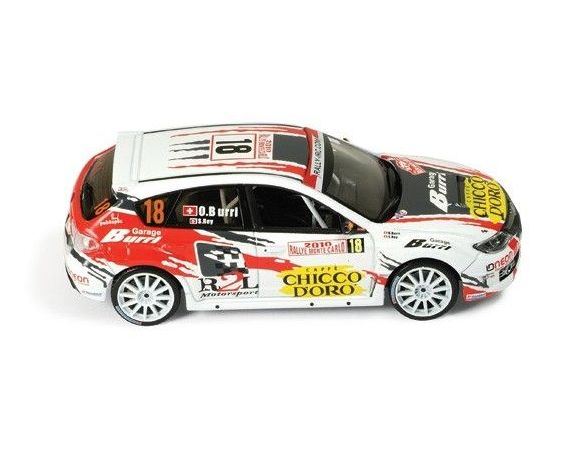 Ixo model RAM427 SUBARU IMPREZA WRX STI N.18 M.CARLO 2010 1:43 Modellino