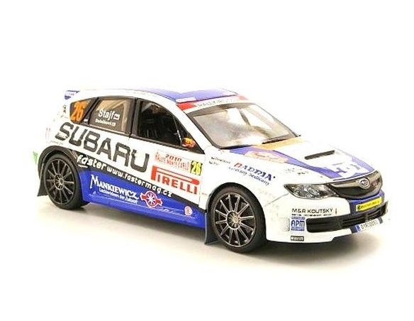 Ixo model RAM428 SUBARU IMPREZA WRX STI N.26 M.CARLO 2010 1:43 Modellino