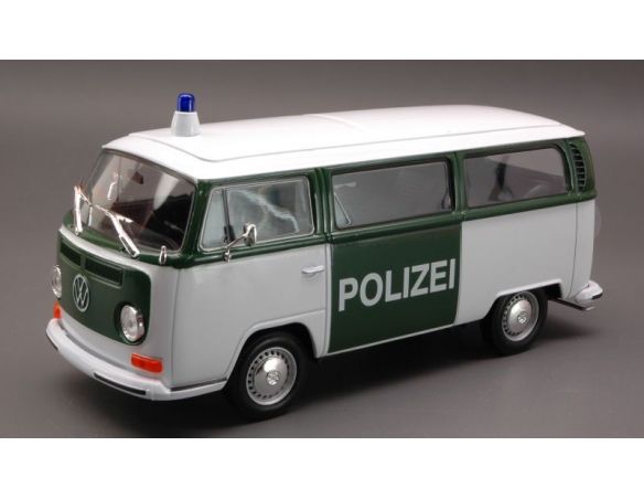 Welly WE2501 VW T 2 BUS POLIZEI 1:24 Modellino