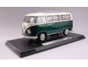 Welly WE1759 VW BUS 1962 GREEN/WHITE 1:18 Modellino