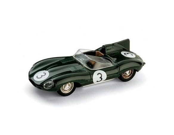 Brumm R150C JAGUAR D-TYPE LE MANS '56 n.3 1/43 Modellino