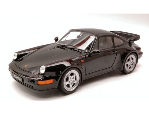 Welly WE18026 PORSCHE 964 TURBO 1991 BLACK 1:18 Modellino