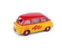 Brumm S99-27 FIAT 600 MULT.NOVEGRO'99 GIALL/ROSSA Modellino