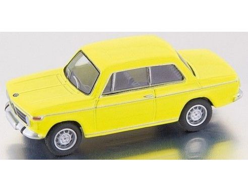 Bub 08403 BMW 2002ti LIMOUSINE YELLOW 1/87 Modellino