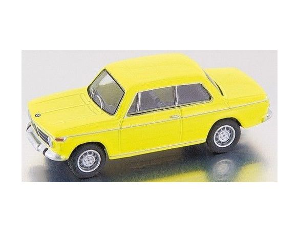 Bub 08403 BMW 2002ti LIMOUSINE YELLOW 1/87 Modellino