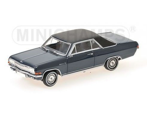 Minichamps PM400048021 OPEL DIPLOMAT V8 COUPE' 1965 BLUE 1:43 Modellino