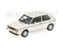 Minichamps PM400055171 VW GOLF GTI PIRELLI 1983 WHITE 1:43 Modellino