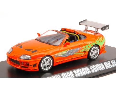 Greenlight GREEN86202 TOYOTA SUPRA MK IV 1995 BRIAN FAST & FURIOUS 1:43 Modellino