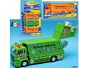 Ginmar GM0771 CAMION ECOLOG.MET.PLAST.RETROC.LUCE/SUONO cm 19 Modellino