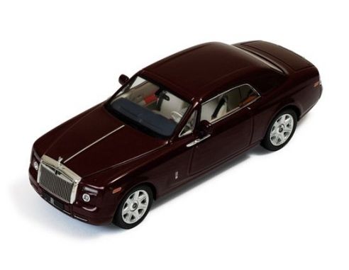 Ixo model MOC167P ROLLS ROYCE PHANTOM COUPE' 2008 BORDEAUX BEIGE INTERIORS 1:43 Modellino