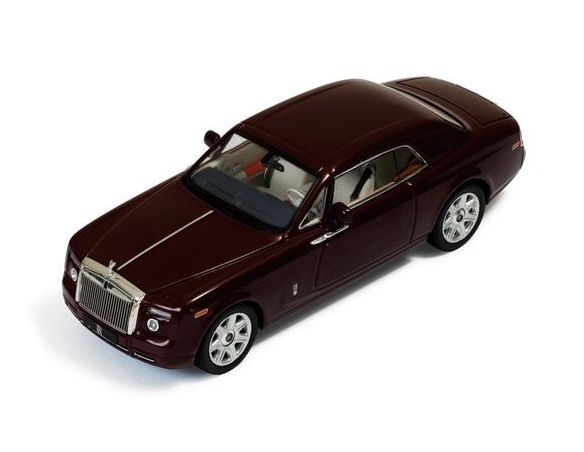 Ixo model MOC167P ROLLS ROYCE PHANTOM COUPE' 2008 BORDEAUX BEIGE INTERIORS 1:43 Modellino