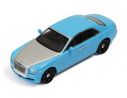 Ixo model MOC168P ROLLS ROYCE GHOST 2010 LIGHT BLUE/SILVER 1:43 Modellino