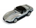 Ixo model CLC251 CHEVROLET CORVETTE C3 1980 SILVER/BLACK 1:43 Modellino