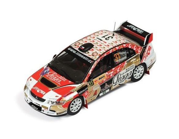 Ixo model RAM395 MITSUBISHI LANCER EVO IX N.31 10th R.AUSTRALIA 2009 TOMANEK-PROKOP 1:43 Modellino