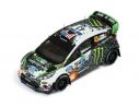 Ixo model RAM507 FORD FIESTA WRC N.43 9th RALLY MEXICO 2012 GELSOMINO-BLOCK 1:43 Modellino