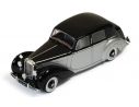 Ixo model MUS052 BENTLEY MK VI 1950 BLACK/SILVER 1:43 Modellino