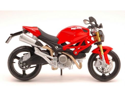 Maisto MI31189R DUCATI MONSTER 696 2011 RED 1:12 Modellino