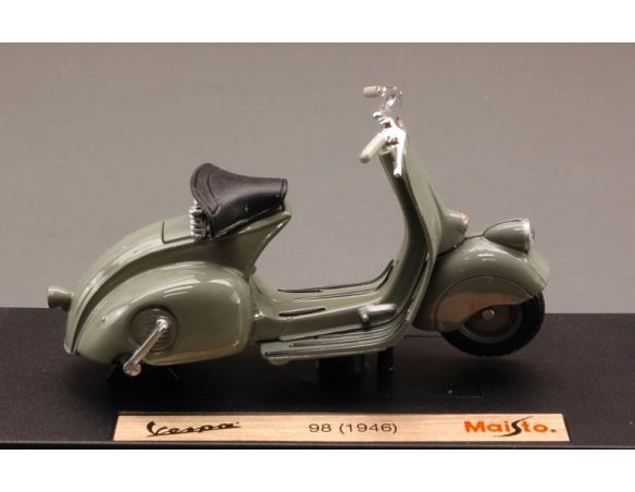Maisto MI3132 VESPA 98 1946 MOUSE-GREY 1:18 Modellino