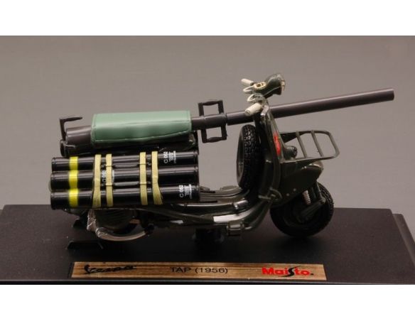 Maisto MI4342 VESPA TAP 1956 1:18 Modellino