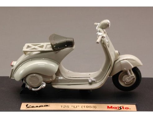 Maisto MI5083 VESPA 125 U 1953 MOUSE-GREY 1:18 Modellino
